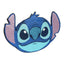 Monedero redondo con forma cara Stitch azul CERDA Diseño