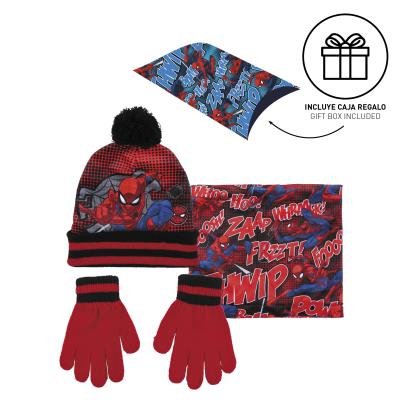 PACK REGALO GORRO CUELLO GUANTES SNOOD SPIDERMAN | CERDA REGALO | 1 UNIDAD | 8427934576920 Imagen principal del producto