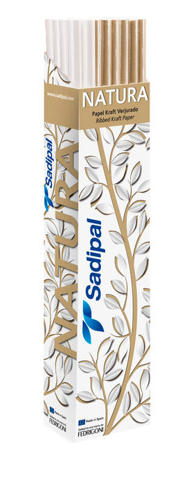 EXPOSITOR 24 ROLLOS PAPEL KRAFT 3M MARRON BLANCO SURTIDOS | 1 UNIDADES | (SADIPAL) Imagen principal del producto