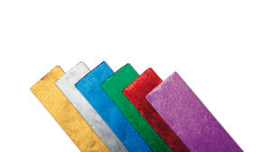 Papel crepe roll metalizado plata SADIPAL 50 cm x 2,5 m