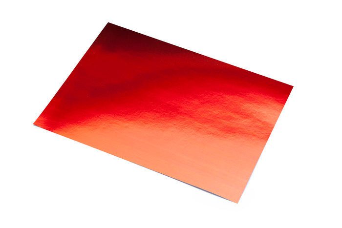 CARTULINA 50X65 METALIZADA ROJO 20256 | 10 UNIDADES | (SADIPAL) Imagen principal del producto