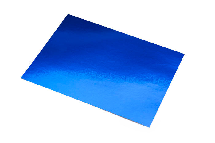CARTULINA 50X65 METALIZADA AZUL | 10 UNIDADES | (SADIPAL) Imagen principal del producto