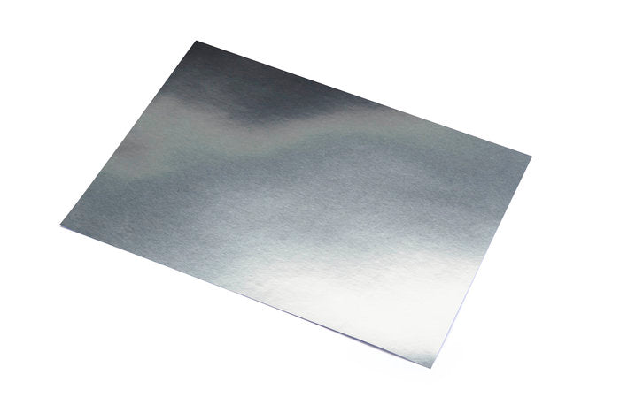 CARTULINA 50X65 METALIZADA PLATA | 10 UNIDADES | (SADIPAL)