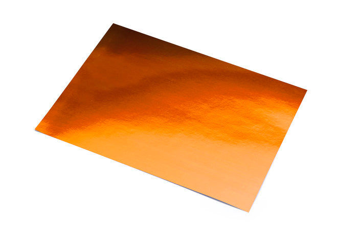 CARTULINA METALIZADA 50X65 COBRE | 10 UNIDADES | (SADIPAL) Imagen principal del producto