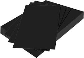 CARTULINA FABRIANO 185GR 50X65 NEGRA | 25 UNIDADES | (SADIPAL) Imagen principal del producto