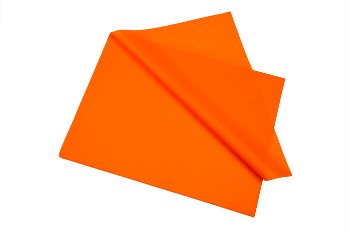 PAPEL SEDA RESMA 520H 50X75 18G NARANJA | 520 UNIDADES | (SADIPAL)