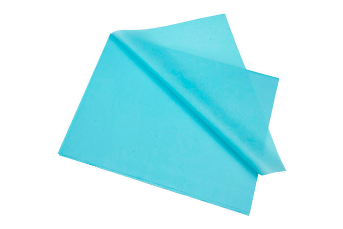 PAPEL SEDA RESMA 520H 50X75 18G TURQUESA | 520 UNIDADES | (SADIPAL) Imagen principal del producto
