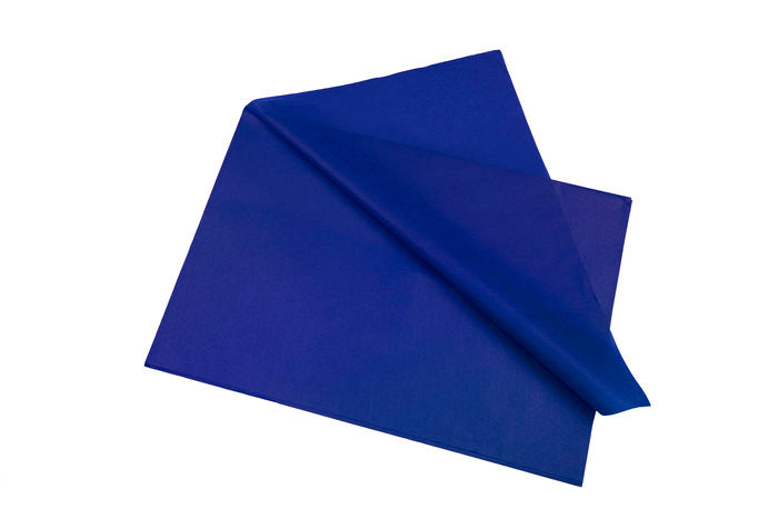 PAPEL SEDA RESMA 520H 50X75 18G AZUL OSCURO | 520 UNIDADES | (SADIPAL)