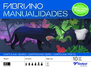 Bloc manualidades cartulina negra 10H Sadipal Imagen principal del producto