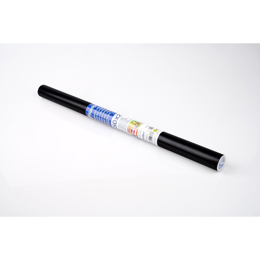 Film Adhesivo Color Vinilo 70 Micras 0,50 x 2 m Mate Negro SADIPAL