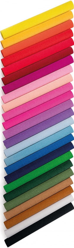Papel Crespon Azul Cielo Sadipal Rollo Continuo para manualidades