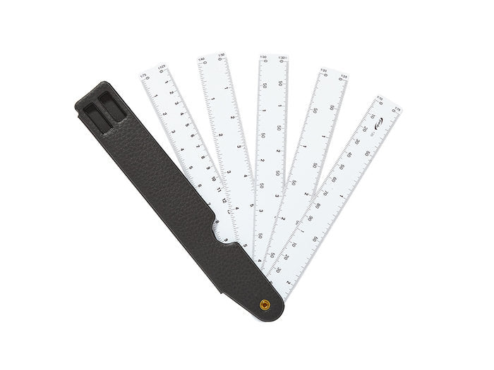 ESCALIMETRO 15CM 10 ESCALAS 1-10 15 20 25 30 33 40 50 75 12 | 1 UNIDADES | (PARDO)
