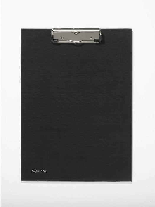 CARPETA PINZA METALICA CARTON FORRADO NEGRO | 1 UNIDADES | (PARDO)