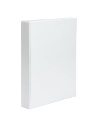 CARPETA CANGURO A4 PERSONALIZABLE 4 ANILLAS 25MM BLANCO | 14 UNIDADES | (PARDO)