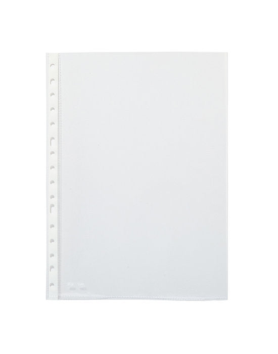 FUNDA PP A4 EXTRA PIEL NARANJA 100 UDS | 1 UNIDADES | (PARDO)