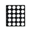 FUNDA MONEDAS 20 ALOJAMIENTOS DIAMETRO DE 33MM | PARDO | ENVASE 5 UDS. UNIDAD | 8428143752907