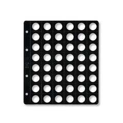FUNDA MONEDAS 48 ALOJAMIENTOS DIAMETRO DE 18 MM | 5 UNIDADES | (PARDO)