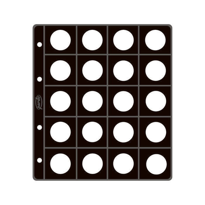 FUNDA MONEDAS 20 ALOJAMIENTOS PARA 2 EUROS DIAMETRO 28MM | PARDO | ENVASE 5 UDS. UNIDAD | 8428143757902 Imagen principal del producto