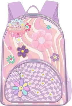 Mochila Groovy Flower Hot Focus para niños y adolescentes
