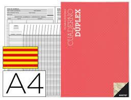 (CAT).QUADERN DUPLEX A4 SURTIDOS Imagen principal del producto