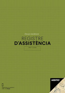 Cuadernos del profesorado Additio Registro d'Assistència Imagen principal del producto