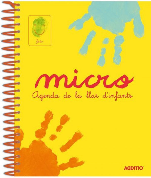 (CAT).AGENDA INFANTIL ESPIRAL MICRO A5 D/P RELAC. FAM/ESC. Imagen principal del producto