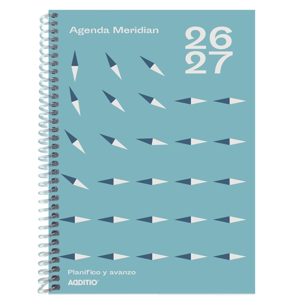 Agenda escolar semana vista Meridian 26/27 Additio Imagen principal del producto