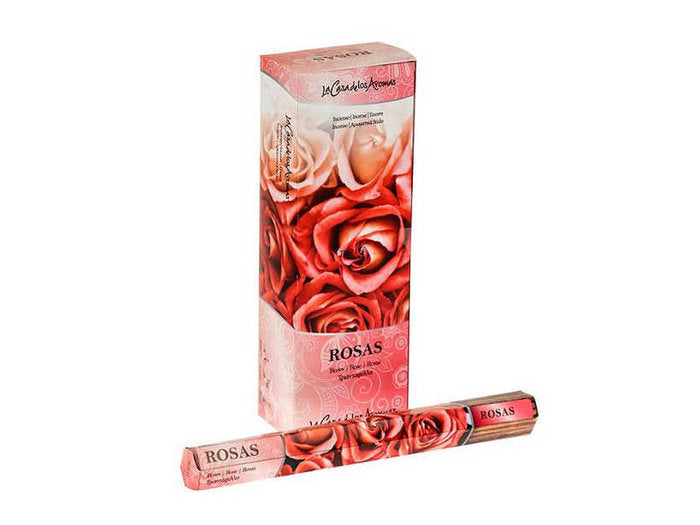 INCIENSO MEJORES ROSA ROJA | CASA AROMAS/FLOR DE MAYO | ENVASE 6 UDS. UNIDAD | 8428390029678 Imagen principal del producto