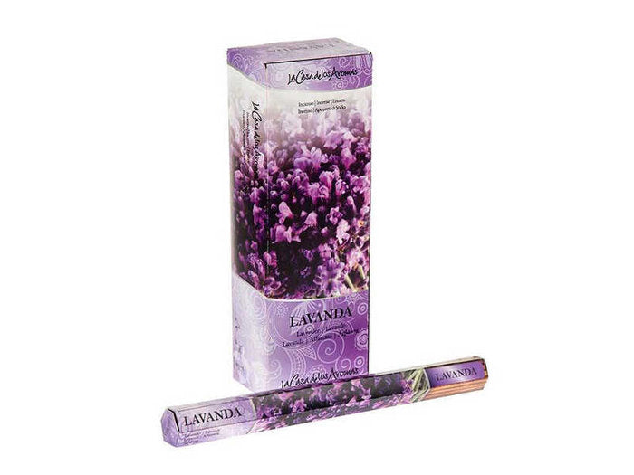 Incienso Mejores Lavanda Casa Aromas 24 cm de Cartón Imagen principal del producto
