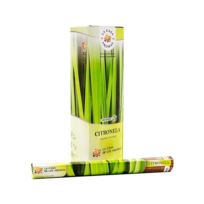 Pack 6 Mejores Inciensos de Citronela CASA Aromas Flor de Mayo Imagen principal del producto