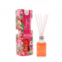 MIKADO INTENSE 100ML CEREZA | CASA AROMAS/FLOR DE MAYO | ENVASE 12 UDS. UNIDAD | 8428390048174 Imagen principal del producto