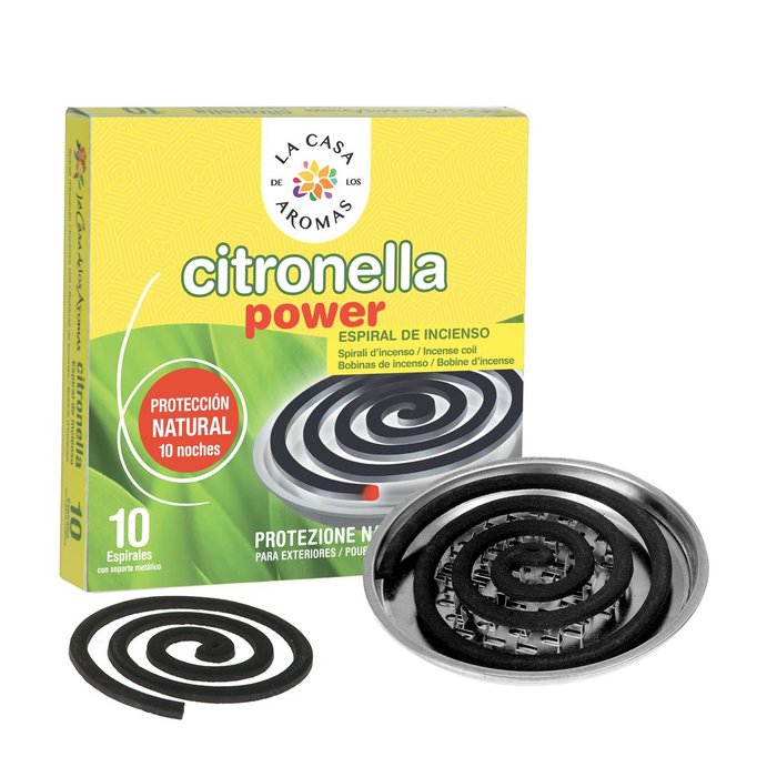 Espirales de Citronela 10 unidades CASA Aromas Imagen principal del producto