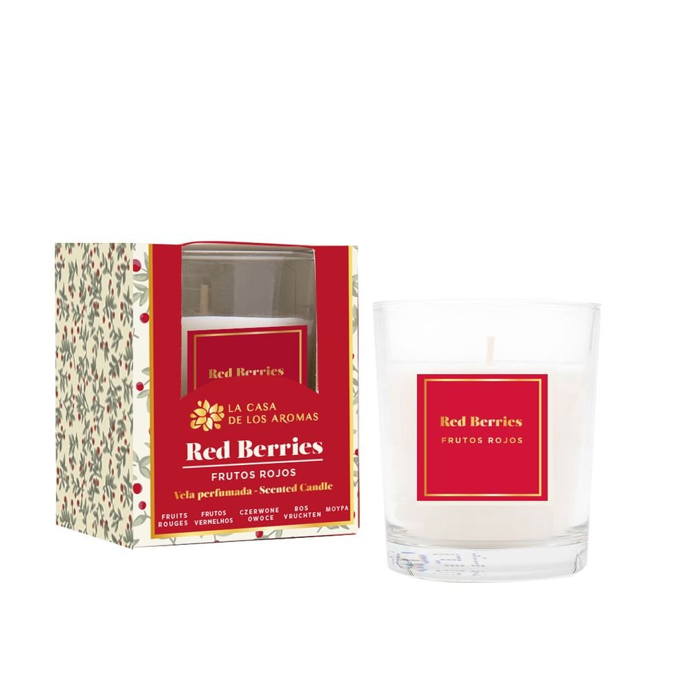 Vela frutos rojos 120 g Casa Aromas Flor de Mayo Imagen principal del producto