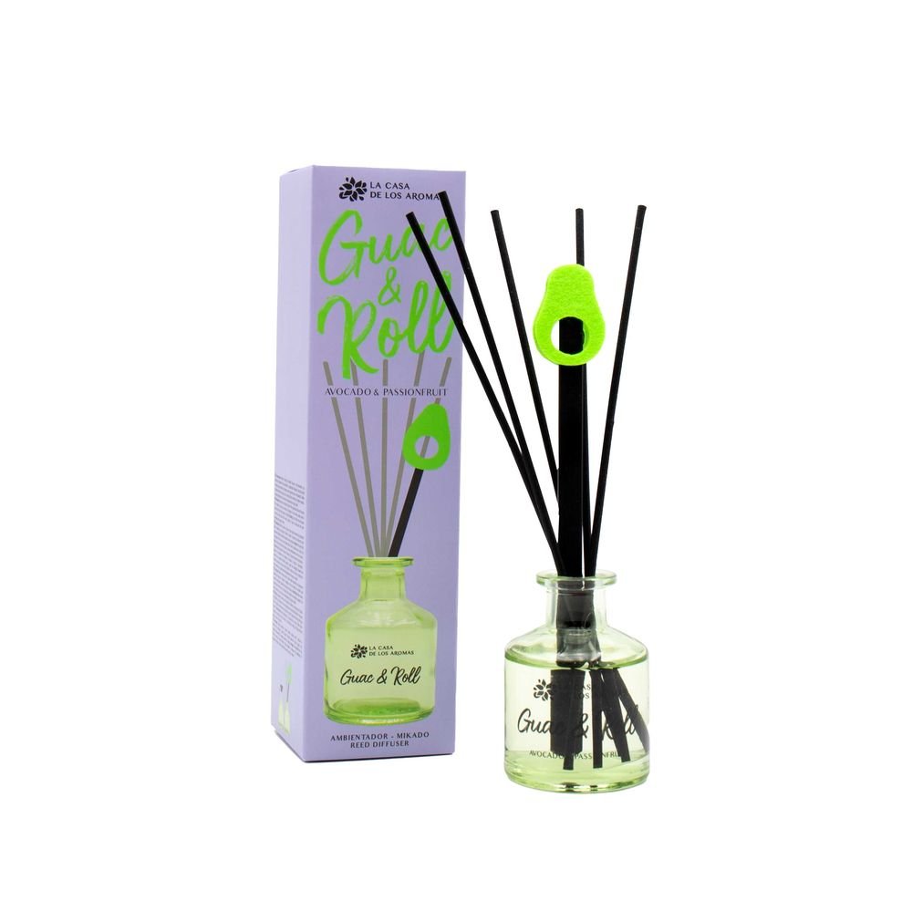 MIKADO FUNNY GUAC & ROLL 50ML | CASA AROMAS/FLOR DE MAYO | ENVASE 12 UDS. UNIDAD | 18428390063525 Imagen principal del producto