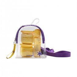 Mochila Cuidate exfoliante corporal, loción y perfume CASA Aromas Flor de Mayo