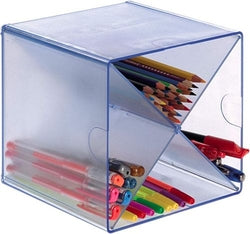 Organizador con divisor de aspa azul Archivo 2000