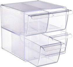 Organizador con 4 Cajones Transparente Archivo 2000 para oficina y hogar
