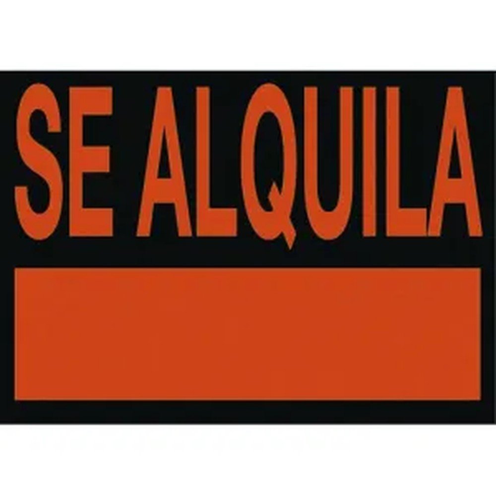 Cartel PVC Se Alquila 50x70 Archivo 2000