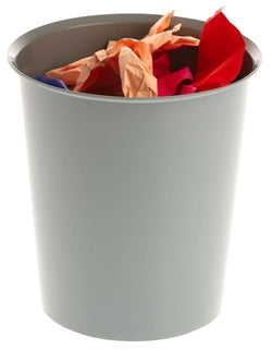 Papelera gris 18L Archivo 2000 para oficina y hogar