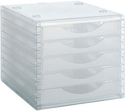 Modulo 5 Cajones Transparente ARCHIVO 2000 para organización