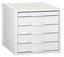 Archivador modular con 5 cajones gris Archivo 2000
