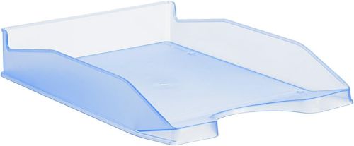 C/6 bandeja sobremesa plastico traslucido azul 345x255x60mm Imagen principal del producto