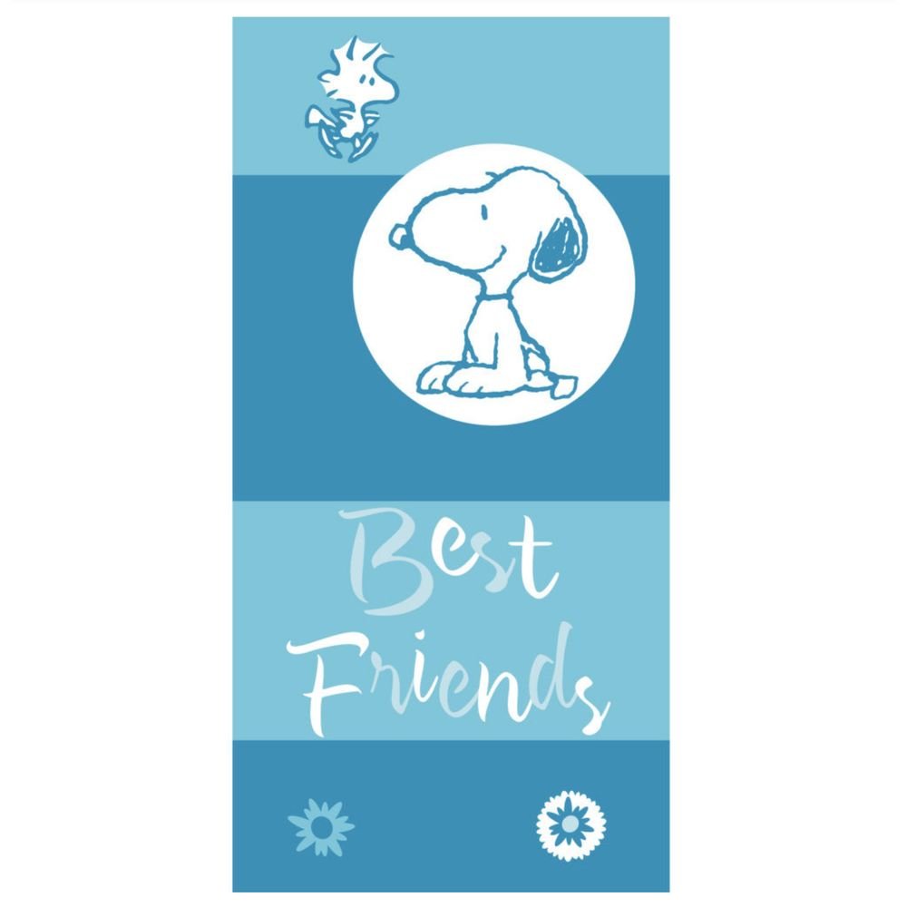 TOALLA MICROFIBRA 70 X 140 CM SNOOPY | GRUPO MOYA PELUCHES S,L | 1 UNIDAD | 8429412808882 Imagen principal del producto
