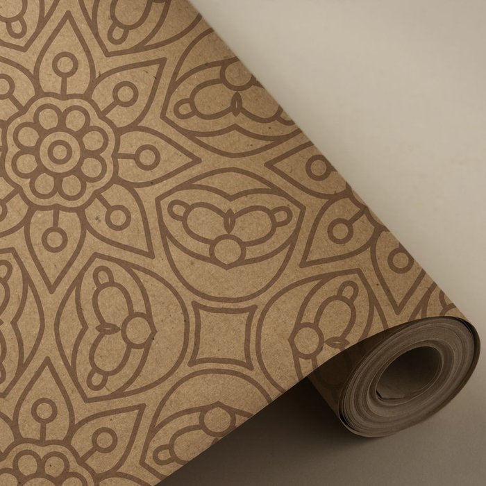 BOBINA REGALO 31CM 2KG 100% KRAFT RECICLADO MADALA GRANATE | WONDER WRAPPER | 1 UNIDAD | 8429640002243