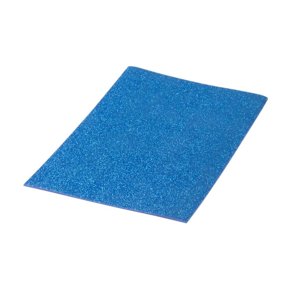 LAMINA GOMA EVA PURPURINA BIODEGRADABLE 40X60CM AZUL | 10 UNIDADES | (PRYSE, S,A,)
