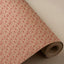 Papel regalo bobina 62 cm Kraft con flores rojas WONDER WRAPPER