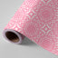 Papel regalo bobina 31 cm papel caña de azúcar mandala rosa WONDER WRAPPER