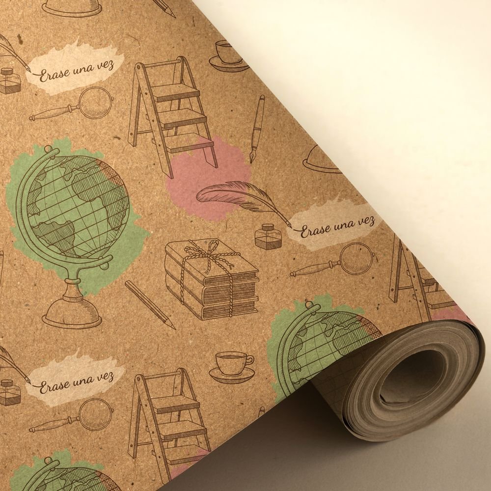 Papel regalo kraft Wonder Wrapper bobina 62 cm 4 kg Imagen principal del producto