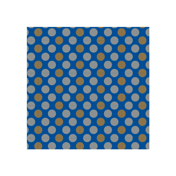 PAPEL REGALO BOBINA 31CM 2K TODO AÑO LUNARES FONDO AZUL | WONDER WRAPPER | 1 UNIDAD | 8429640017087 Imagen principal del producto