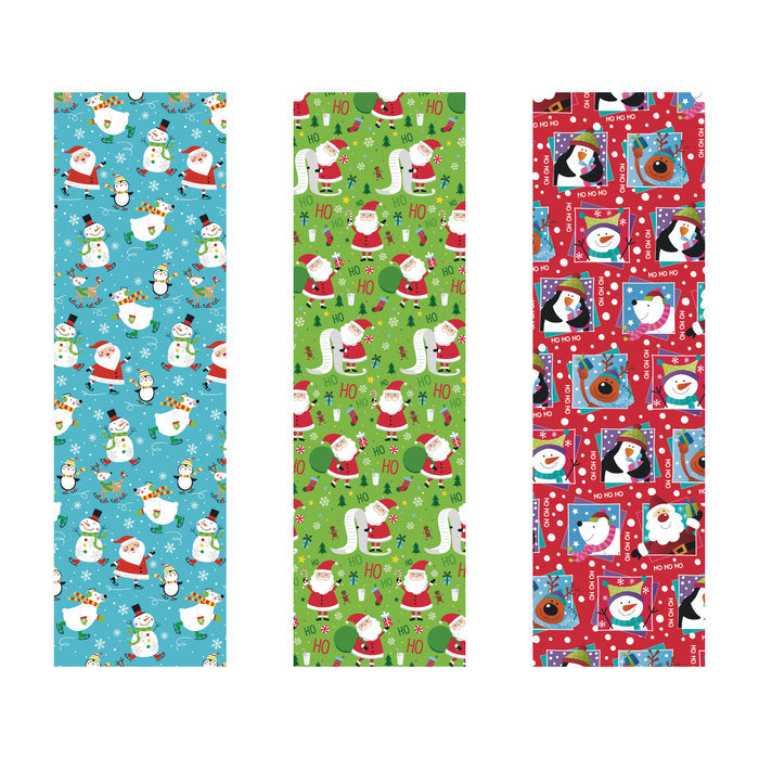 EXPOSITOR 30 ROLLOS PAPEL REGALO 1X3M NAVIDAD SURTIDOS | WONDER WRAPPER | ENVASE 30 UDS. UNIDAD | 8429640021770